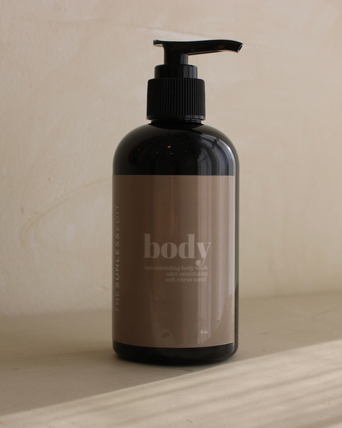sunless tan smell eliminating body wash 